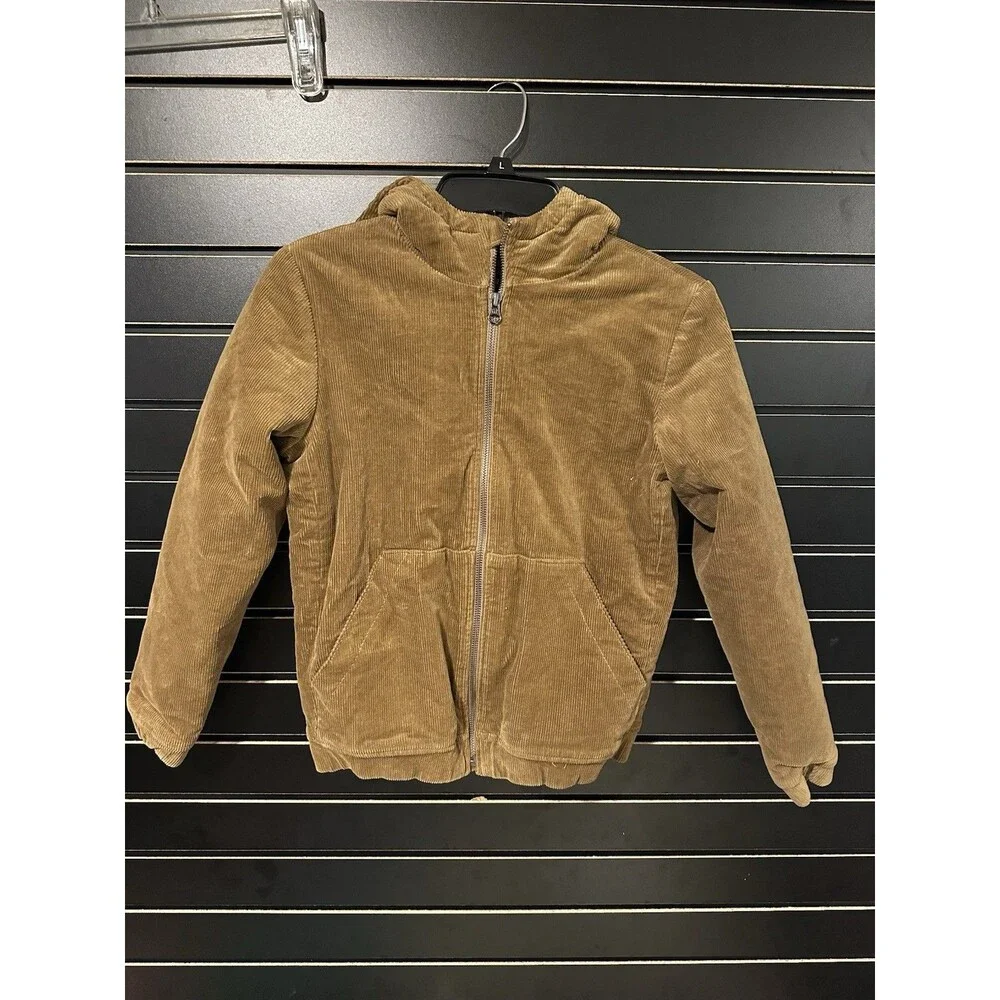 Gap Boys Sherpa Lined Corduroy Jacket Size XL 12